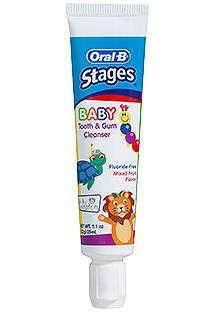 Oral-B baby tooth and gums cleanser