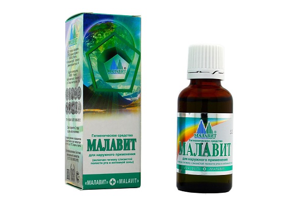 "Малавит" для полоскания горла