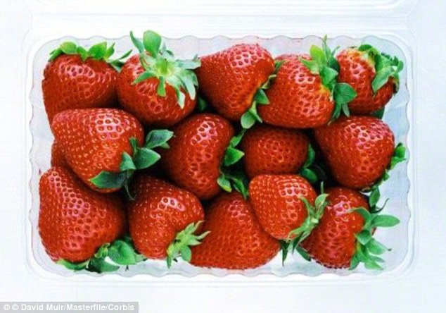 Strawberries and bicarbonate of soda can be used as a natural whitener to remove surface stains from teeth