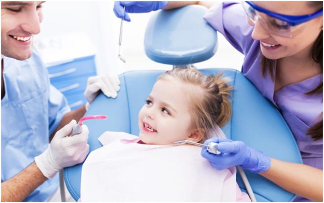 девочка не боящаяся стоматологов