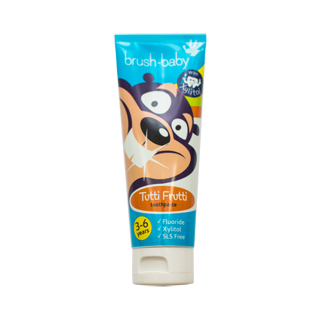 Детская зубная паста Brush-Baby Tutti Frutti BRB025/026 от 3 до 6 лет