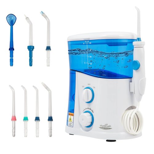 Ultra Oral Irrigator Water Flosser 1000ML Capacity with UV Sterilizer by Aiyabrush for Oral and Dental Care - Oral Irrigators 