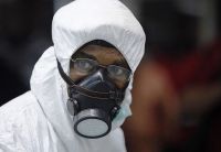 защитная одежда предупреждающая заражение вирусом эбола